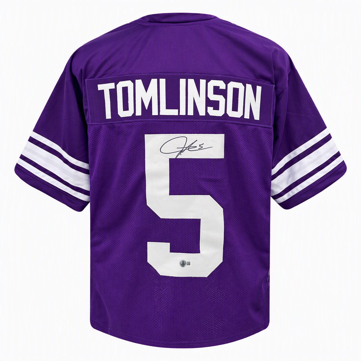 LaDainian Tomlinson - Autographed TCU Football Custom Jersey - Beckett
