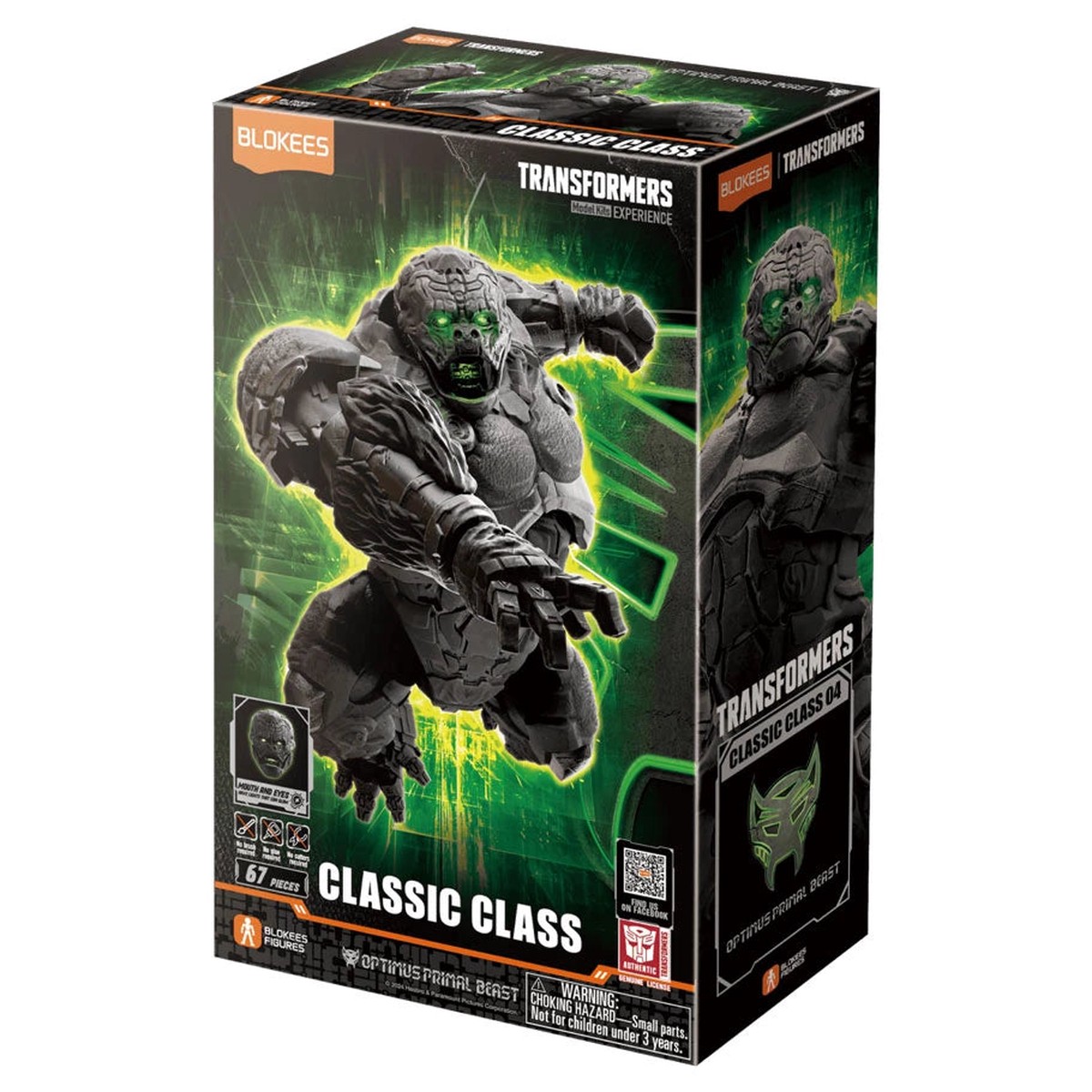 Blokees: Transformers: Classic Class: Optimus Primal Robot (Copy)