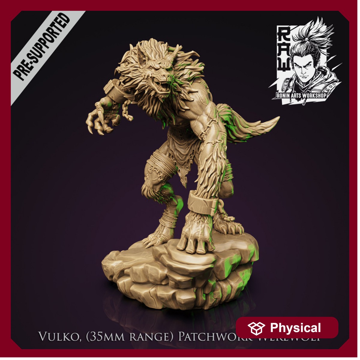 Vulko - The Patchwork Werewolf