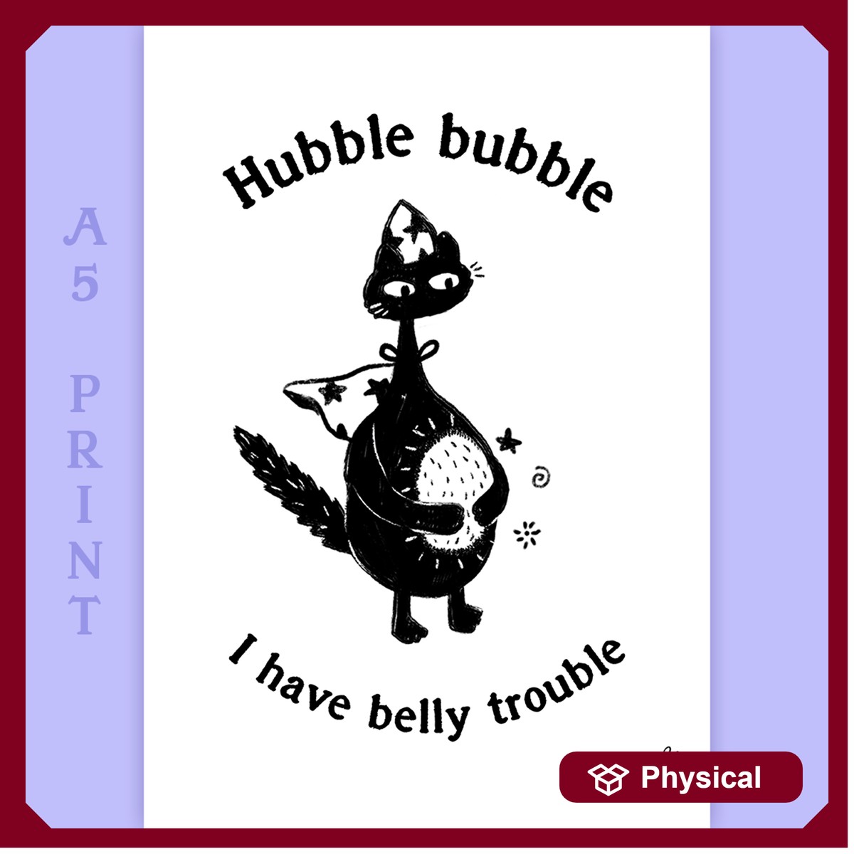 Hubble Bubble A5 Print